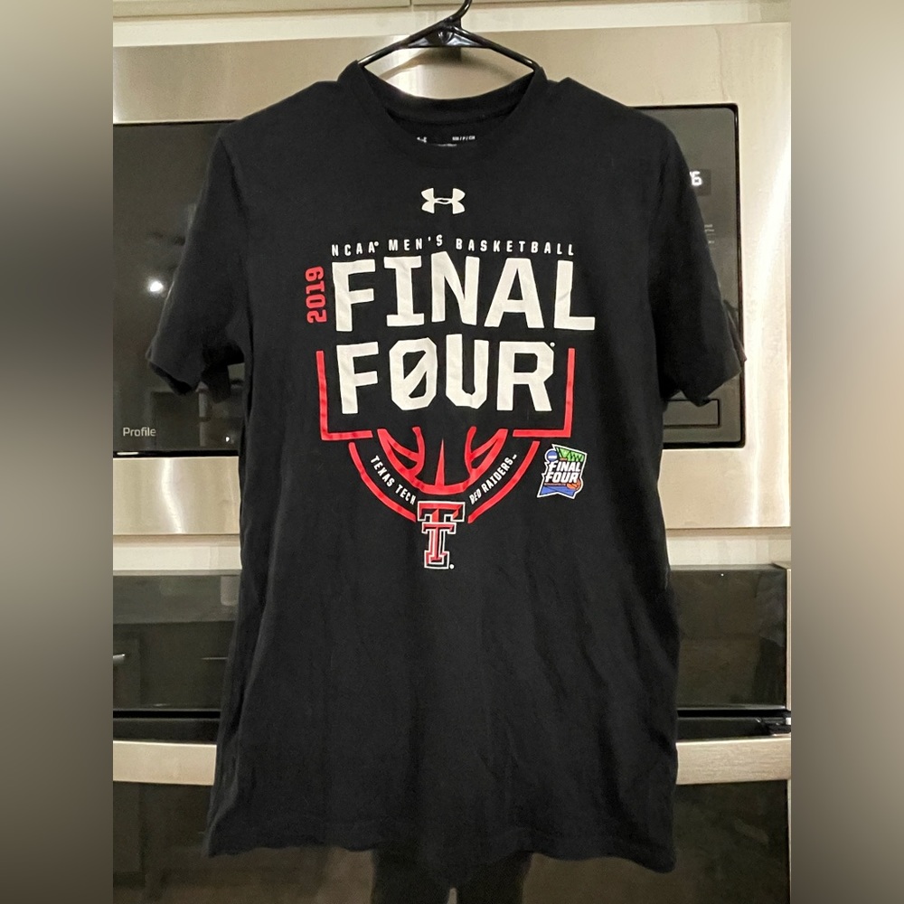 Under Armour Texas Tech Final Four basketball tshirt